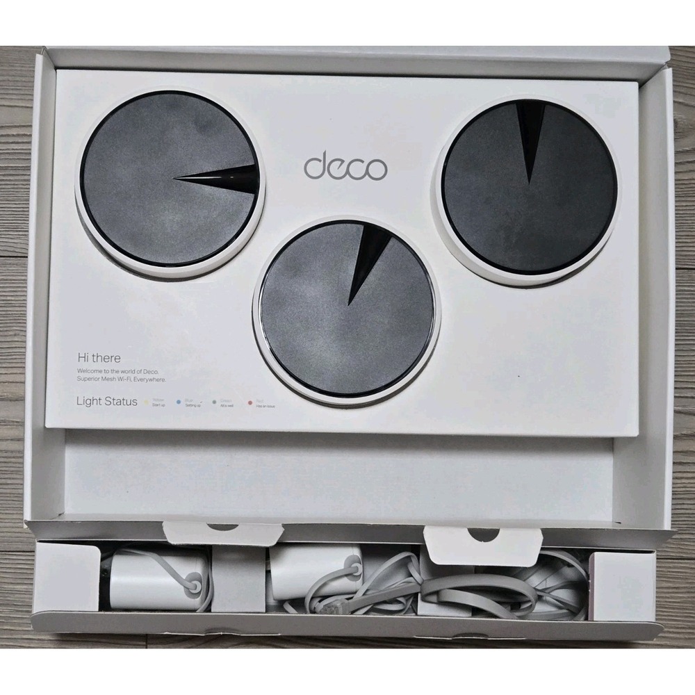 TP-Link Deco AX3000 WiFi 6 Mesh System (Deco X55) 3-pack - 2 Adaptors